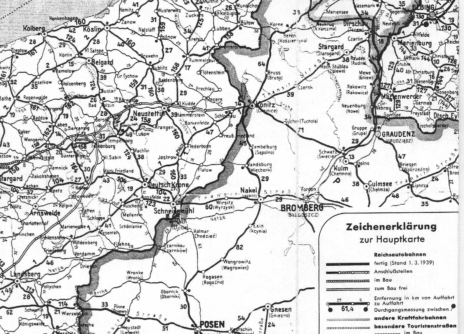 Berlinka mapa niemiecka 1939