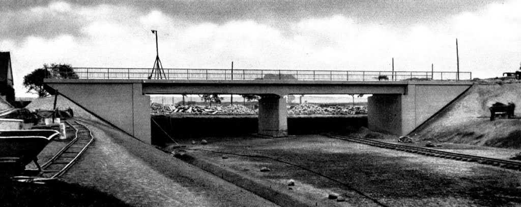 Строительство Автобана Берлин-Кенигсберг в Польше 30-е годы